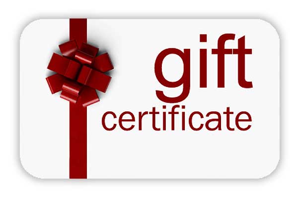 $10 Gift Certificate 